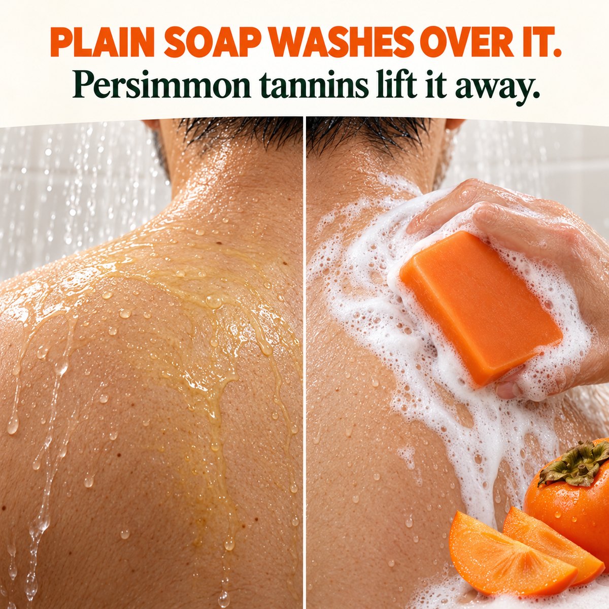Persiwell Deodorizing Persimmon Soap