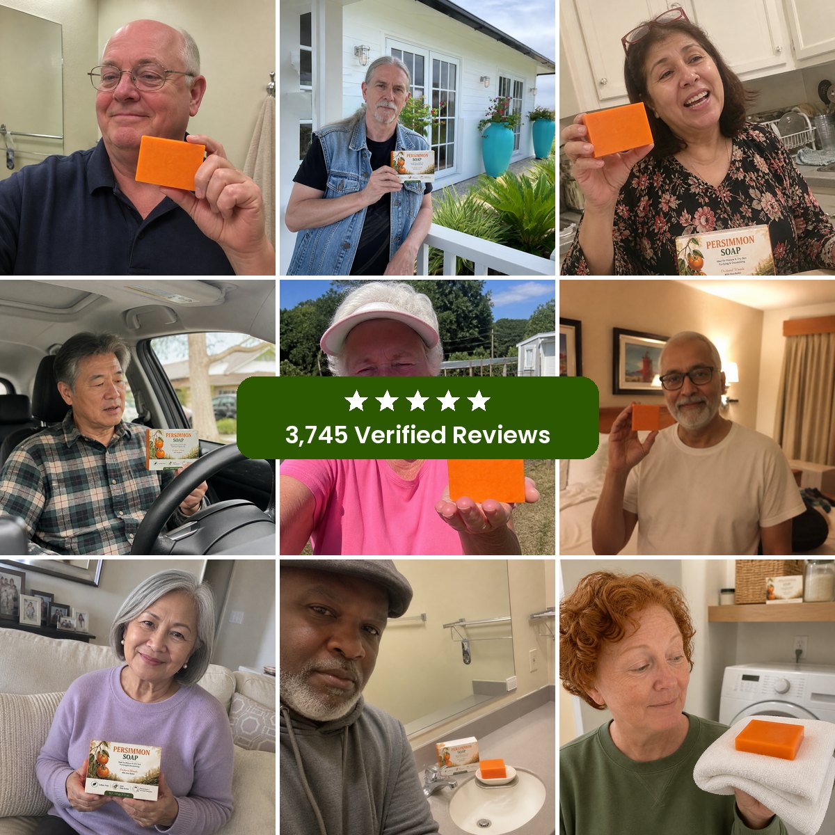 Persiwell Deodorizing Persimmon Soap